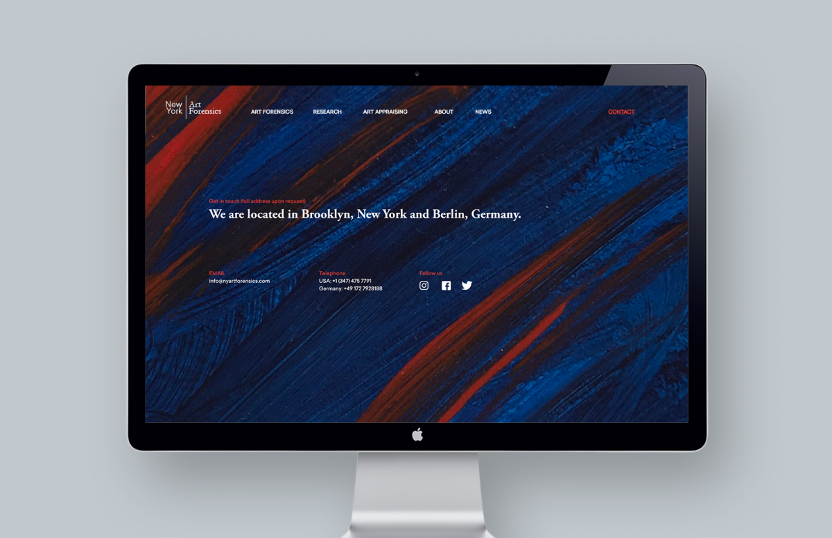 New York Art Forensics Franziska Stetter